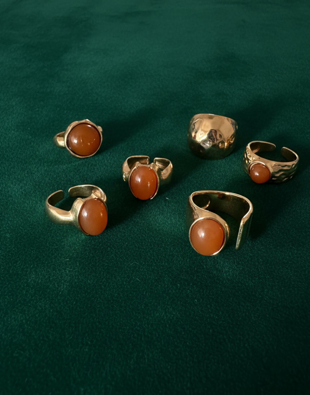 Caramel rings