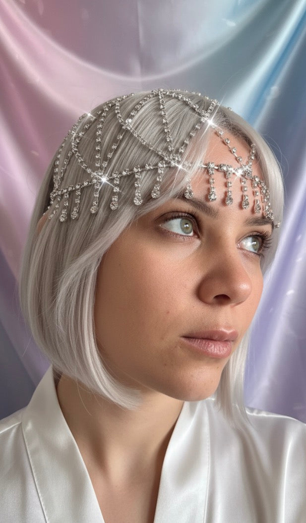 Glamorous head-piece