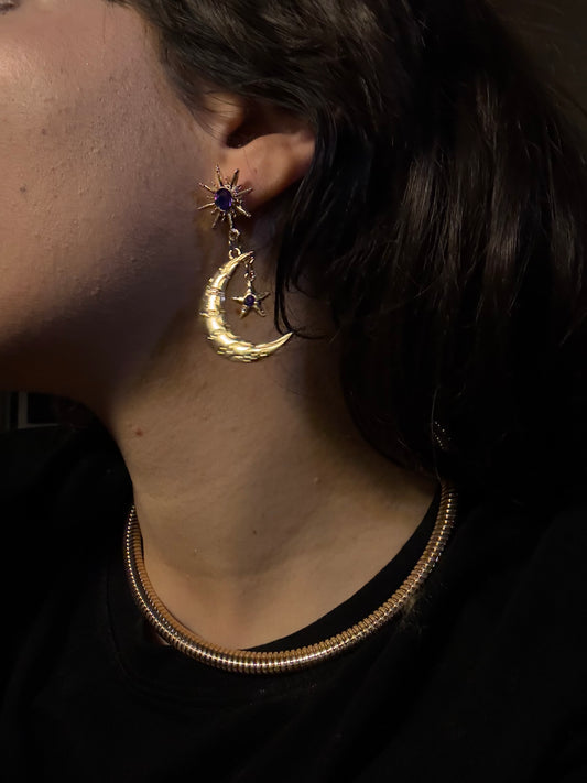 Moon shine earrings