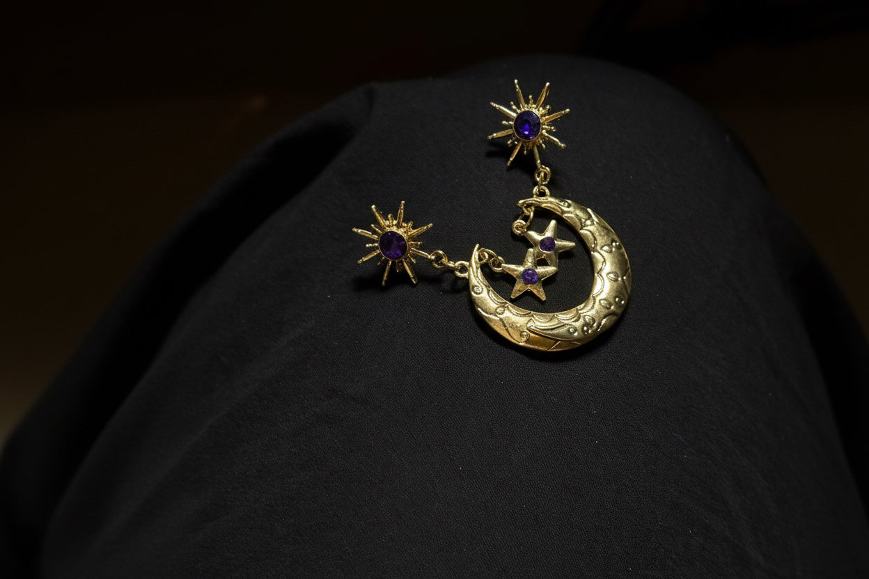 Moon shine earrings