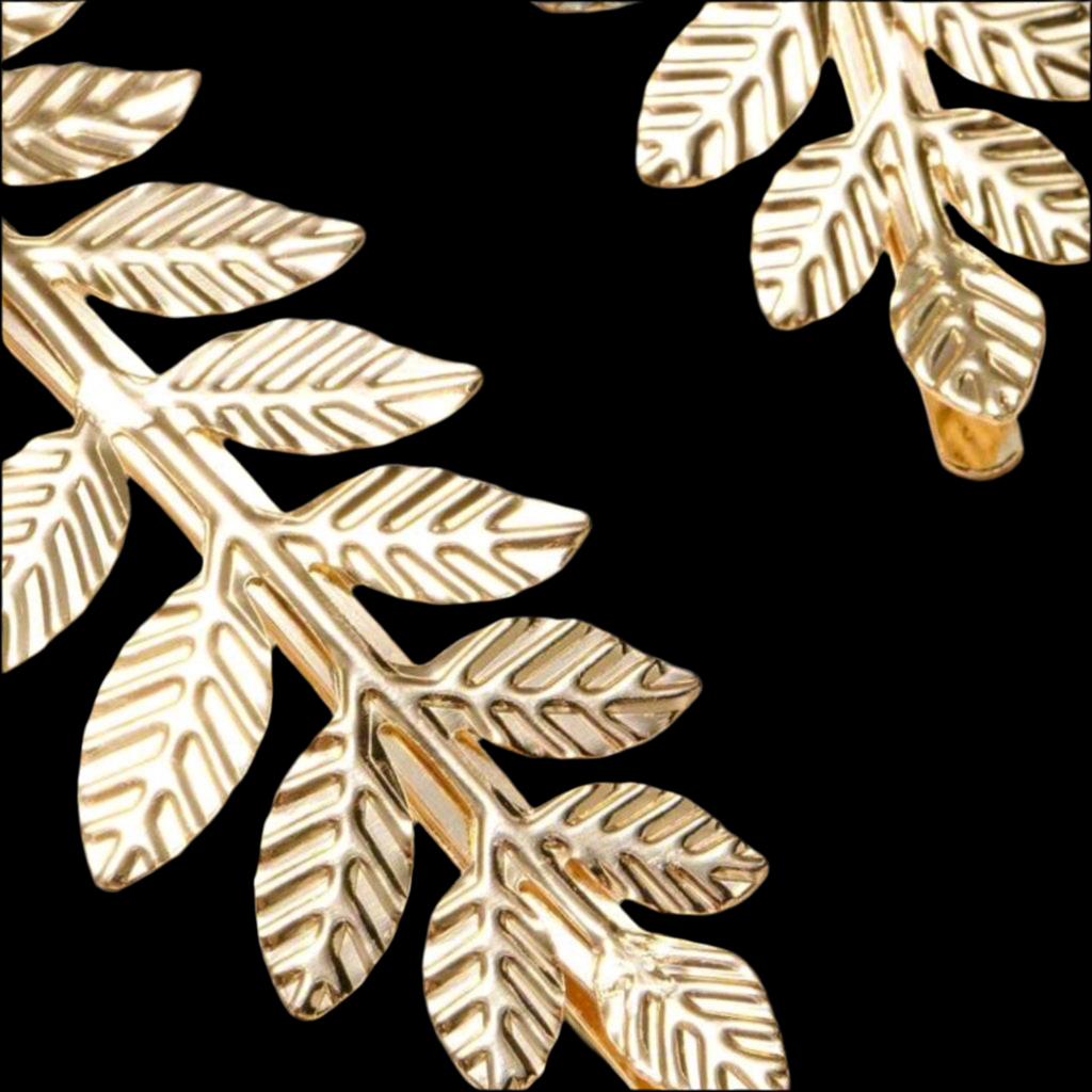 Hair clip leaf