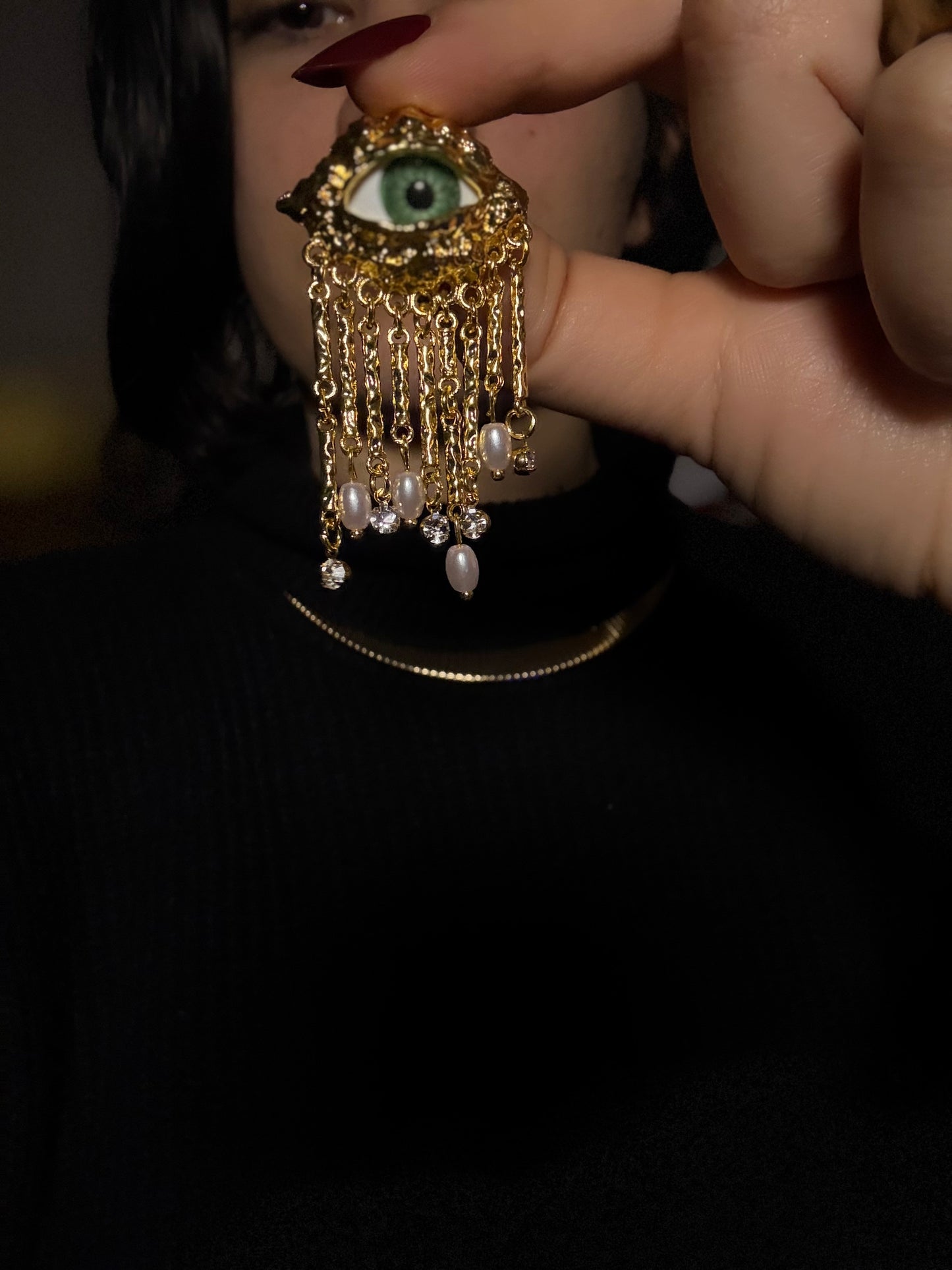 All eyes on me earrings