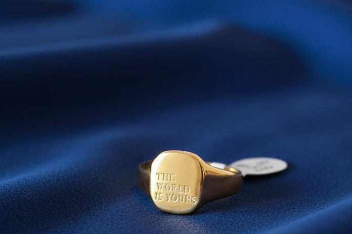 The world is yours ring