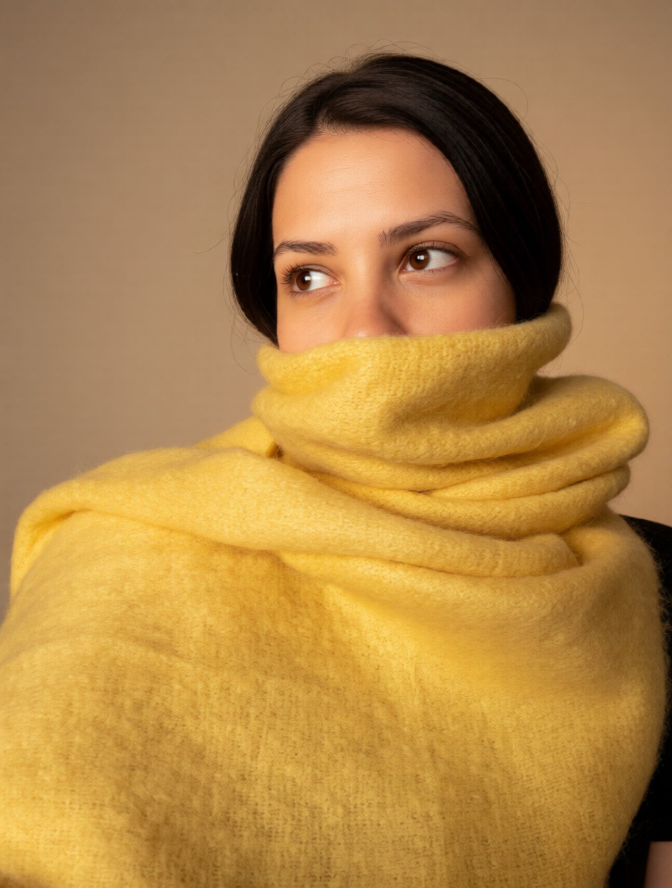 Yellow shawl