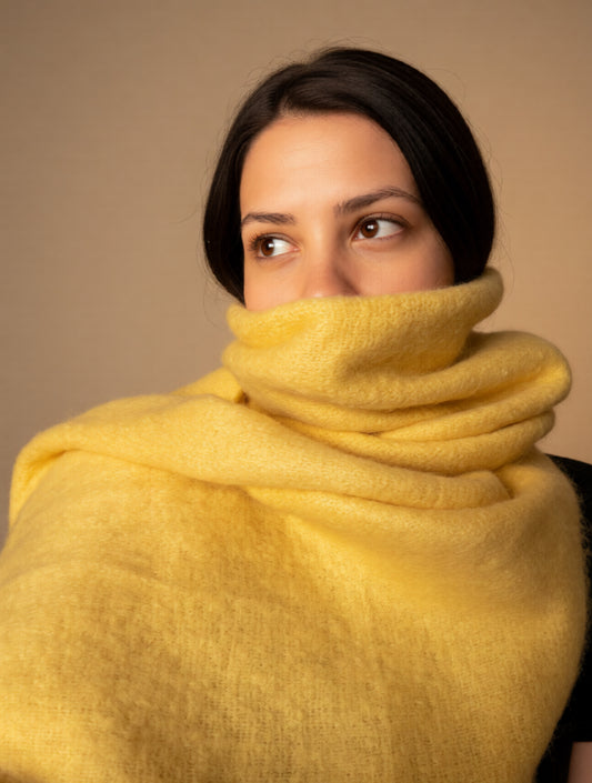 Yellow shawl