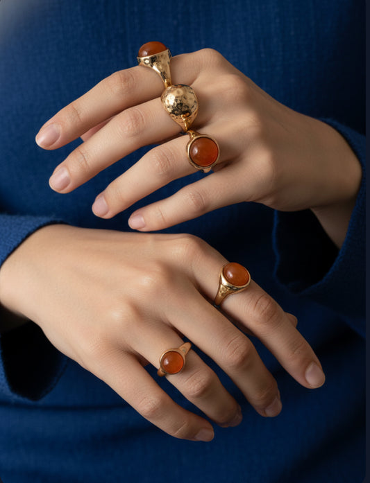 Caramel rings
