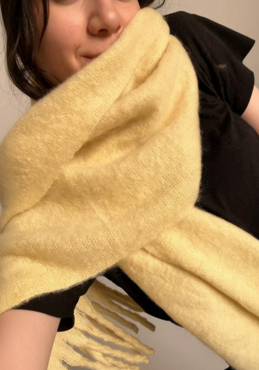 Yellow shawl