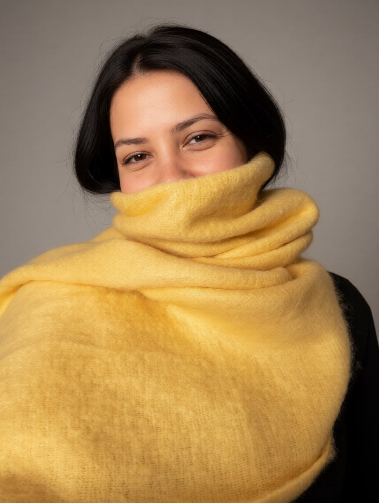 Yellow shawl