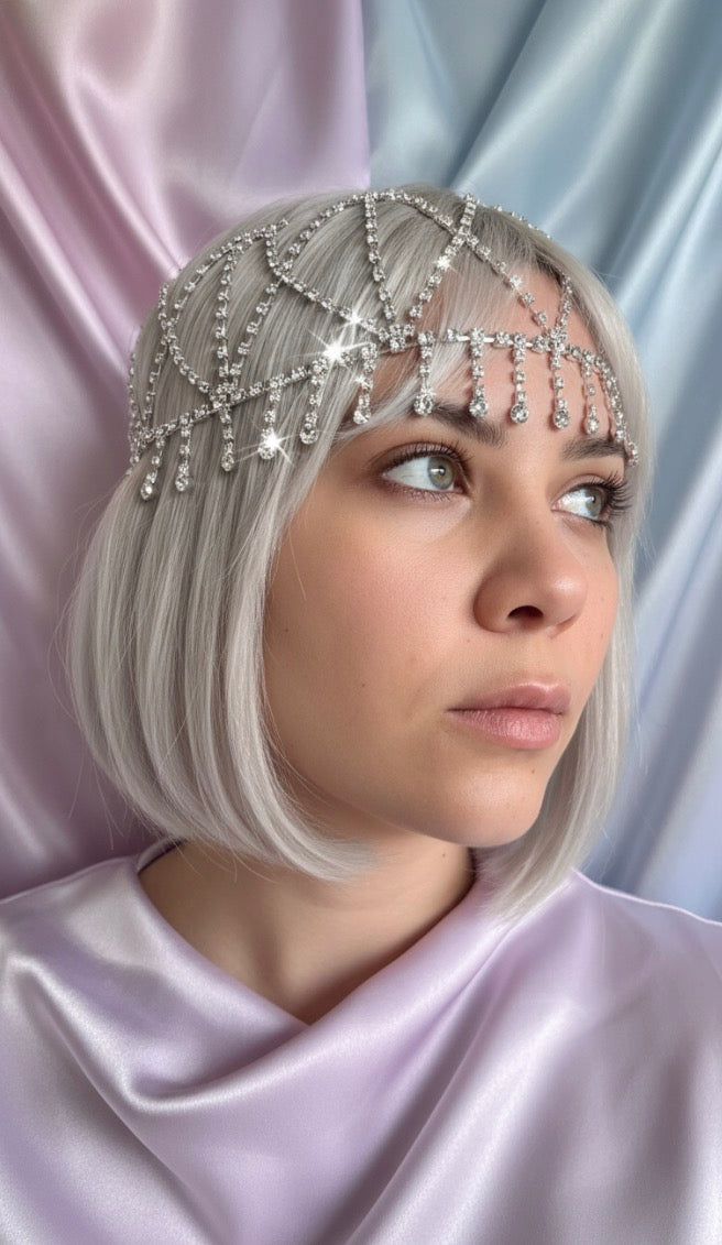 Glamorous head-piece