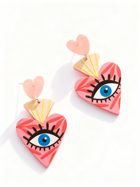 Eyes for love earrings