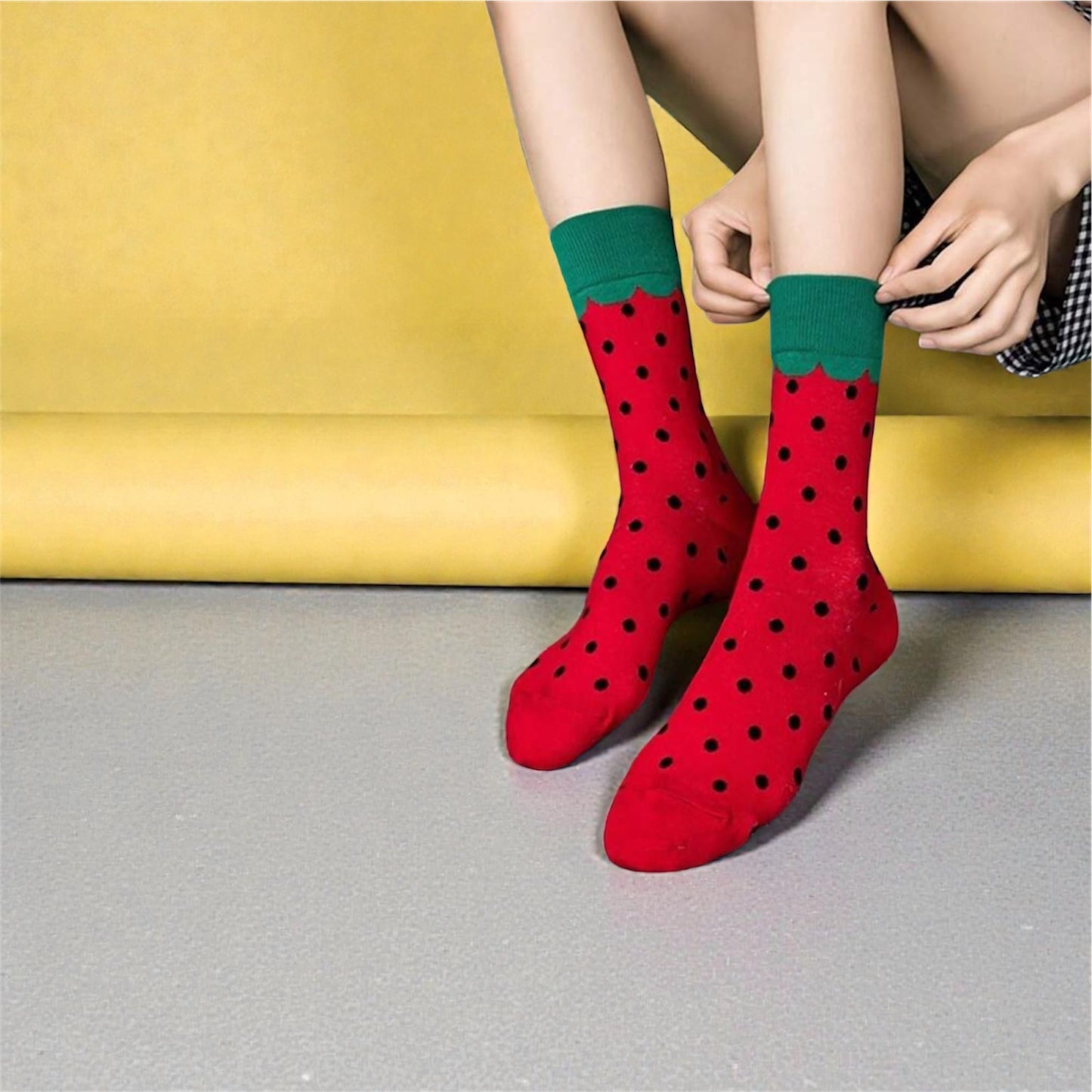 Strawberry socks