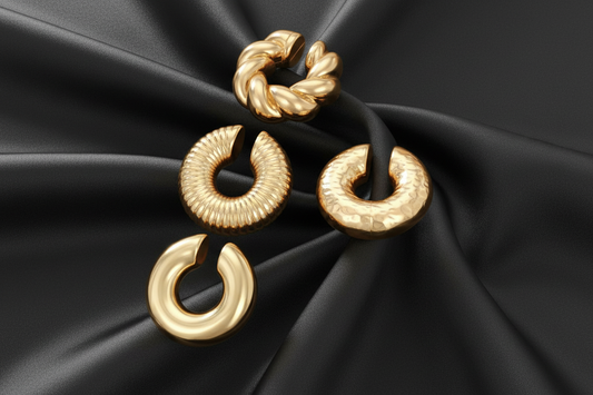 Chunky ear cuffs